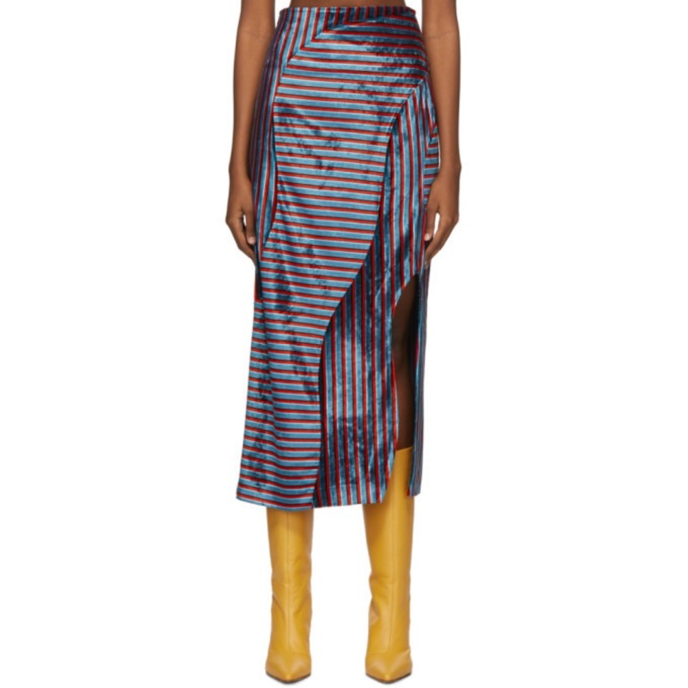 NWT! Eckhaus Latta Velvet Skirt XS